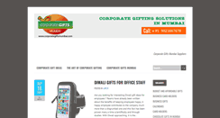 Desktop Screenshot of corporategiftsmumbai.com